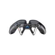 Selle Italia X LR Superflow Ti 316 racefiets en MTB zadel met titanium rails, zwart en lichtgewicht ontwerp.