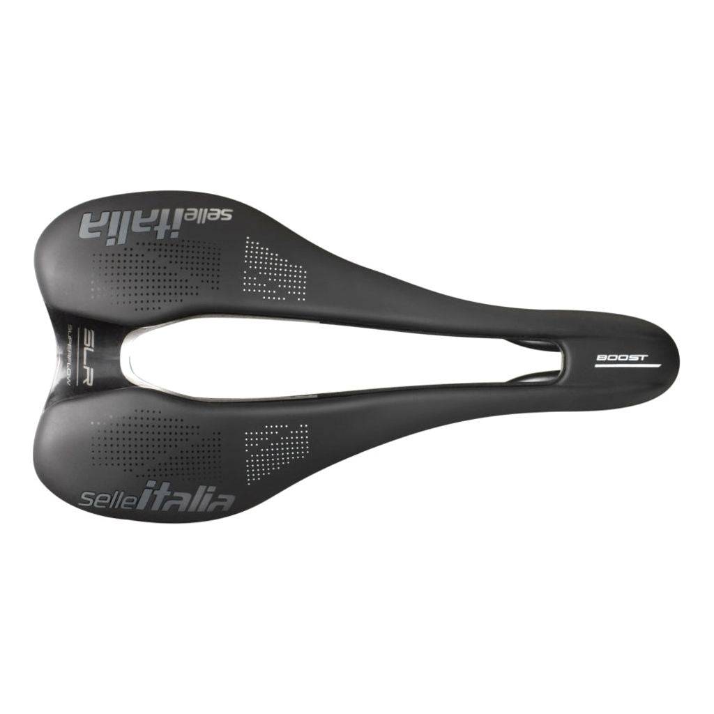 Zadel Selle Italia SLR Boost TM Superflow Manganese S3 Zwart - Le Coq Wielerartikelen