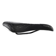 Selle Italia Sport Gel Flow Zadel S2 Fec Alloy zwart voor racefiets en MTB, ergonomisch ontwerp met gelvulling en aluminium railen