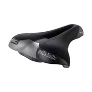 Selle Italia T3 Flow S2 stadsfiets- en e-bike zadel met zachte trekkoord en ventilerende Soft-Tek bekleding, comfortabel en ondersteunend