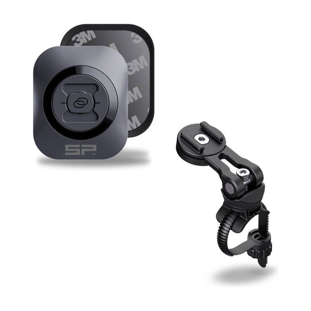 SP Connect fiets telefoonhouder set Bike Bundle II universeel, stevige bevestiging en compatibel met verschillende smartphones.