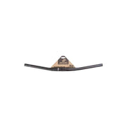 Zoom MTB stuur 31,8x620 mm in mat zwart, lichtgewicht en stevig voor mountainbikes, zichtbaar in de afbeelding.
