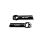 Zwarte Ergotec Evo1 bar-end verstelbaar van 13 cm voor stuurverlenging en comfort, zichtbaar op de afbeelding.