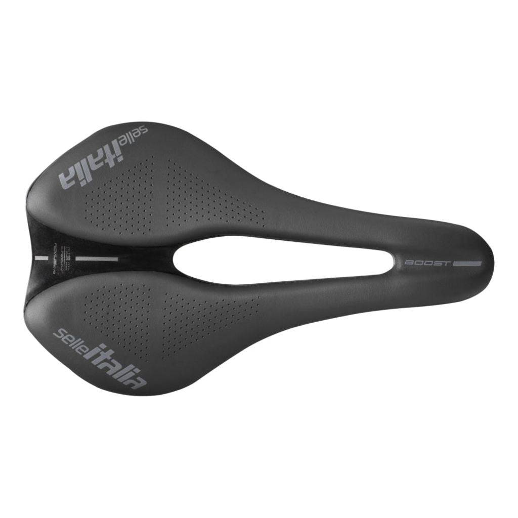 Selle Italia Fietszadel Novus Evo Boost Superflow Titanium L3 Zwart - Le Coq Wielerartikelen