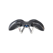 Zwart Selle Italia Novus Evo Boost Superflow L3 racefiets en MTB zadel met titanium rails en ergonomisch ontwerp