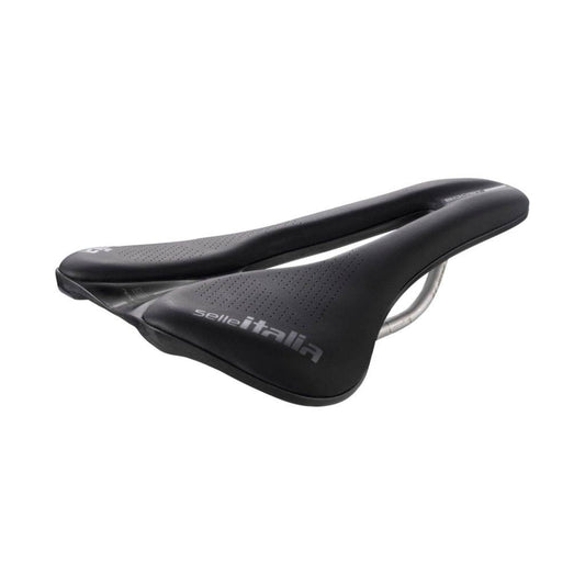 Selle Italia Fietszadel Novus Evo Boost Superflow Titanium L3 Zwart - Le Coq Wielerartikelen