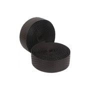 Edge siliconen anti-slip stuurlint van 190 cm, zwart, comfortabel en stevig voor goede grip op fietssturen (2 stuks)