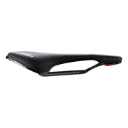 Selle Italia Flite Boost Kit Carbonio Superflow Zadel voor racefiets en MTB, zwart, lichtgewicht en ergonomisch ontworpen.