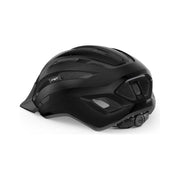 MET MTB helm Downtown met ventilatiegaten en verstelbare riem, geschikt voor mountainbiken.