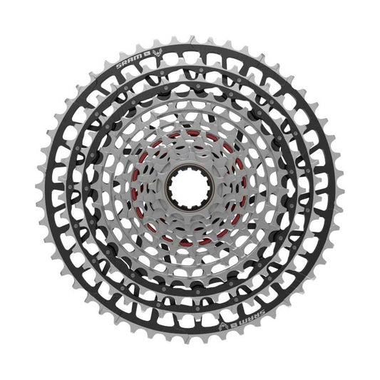 Sram Xs1299 T A1 Cassette Xd 12 Speed 10-52T Zwart - Le Coq Wielerartikelen