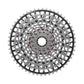 Sram Xs1297 T A1 Cassette Xd 12 Speed 10-52T - Zwart - Le Coq Wielerartikelen