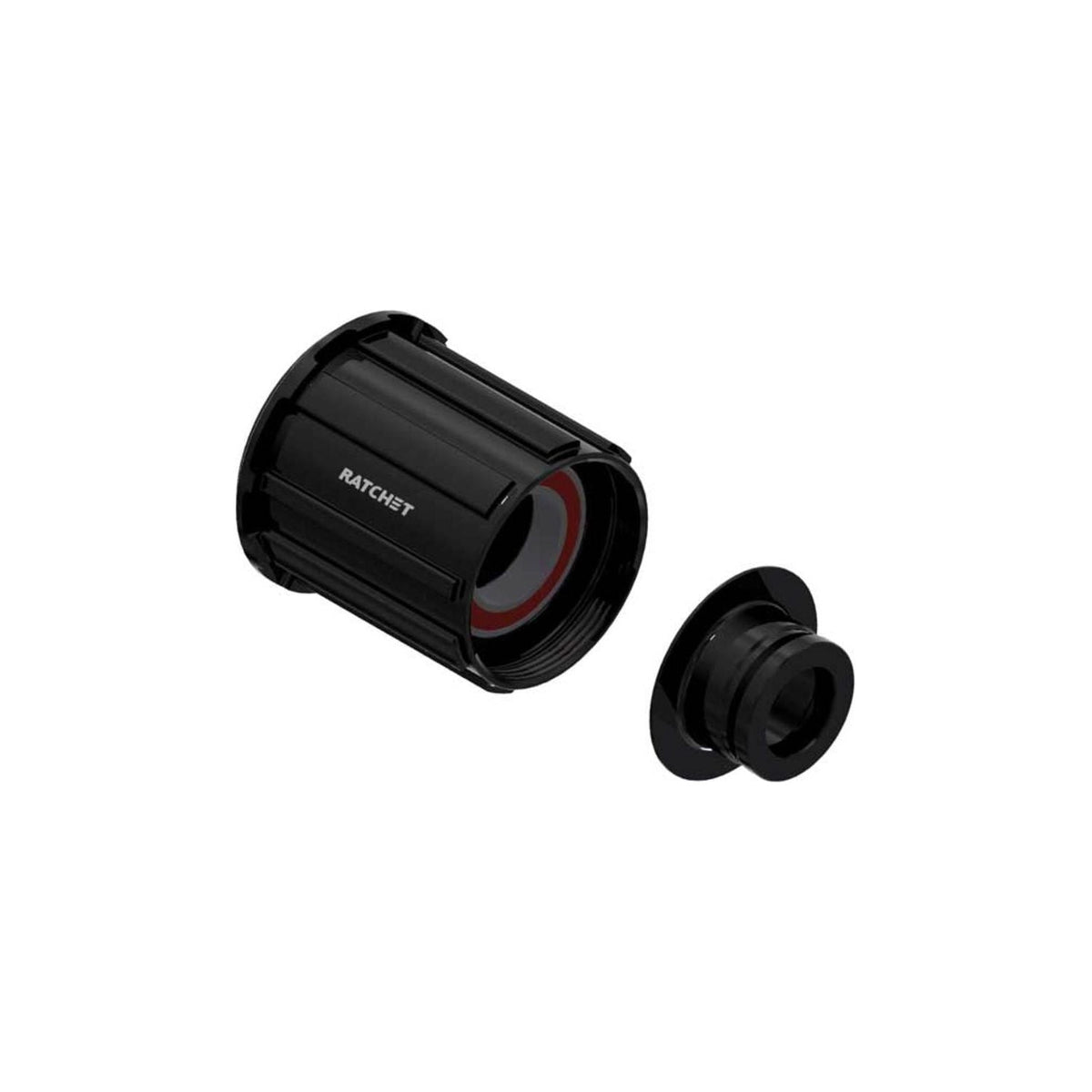 DT Swiss naafd body kit voor mountainbike, ratchet systeem, compatibel met Shimano 135/150/12 mm, hoogwaardige fietsonderdelen