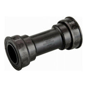 Shimano XT BB-MT800 press-fit trapas voor mountainbike, zichtbaar met zwarte afwerking en installatieonderdelen.