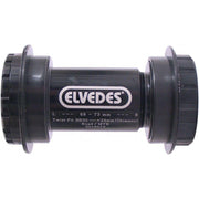 Elvedes Twist Fit BB30 Shimano kunststof en stalen trapas, 68-73 mm, voor fiets met trapas compatibiliteit.