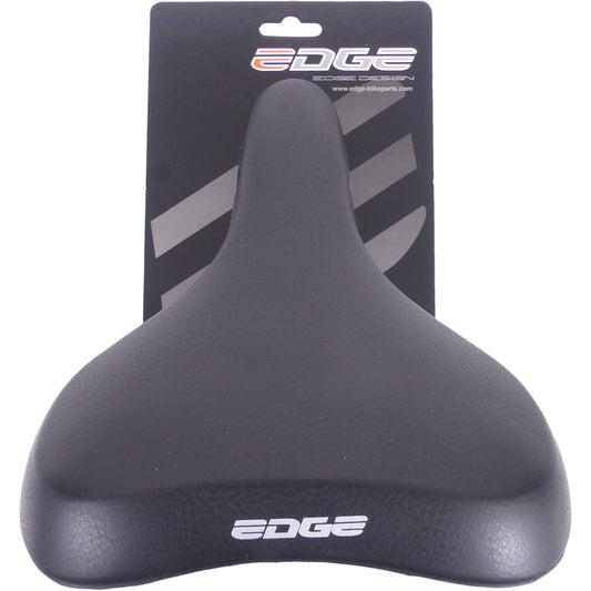 Edge Fietszadel Towny - Zwart - Memoryfoam - Le Coq Wielerartikelen