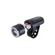Sigma Aura 30 + Curve verlichtingsset met geïntegreerde LED-verlichting en draadloze bediening, geschikt voor moderne binnenruimtes.