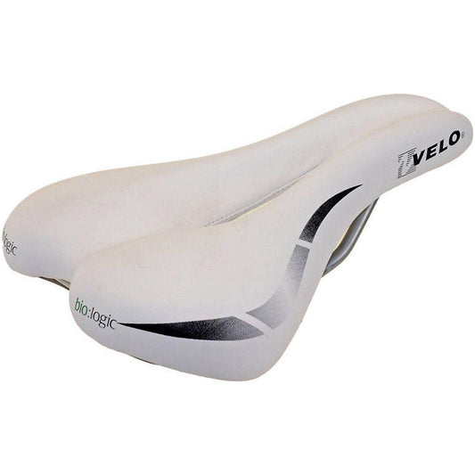 Velo Zadel Breedchannel - Wit - Le Coq Wielerartikelen