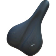 Zwart Selle San Remo Macon heren fietszadel voor stadsfiets en e-bike, comfortabel en lichtgewicht, zichtbaar op de afbeelding