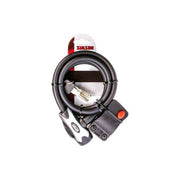 Simson kabelslot regulair maat XL, 10 mm x 150 cm, stevig plastic kabelbeveiligingsslot voor elektrische kabels
