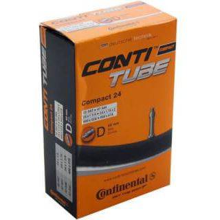 Binnenband Continental 24 inch met Hollands ventiel van 40mm voor compacte fietsen, geschikt voor 1.75 banden.