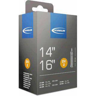 Schwalbe Binnenband Dv2 14 X 1 1/4 - 16 X 1.50 Hv 32Mm - Le Coq Wielerartikelen