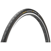 Continental racefiets buitenband GP 4-Seaso met profiel voor alle weersomstandigheden, zichtbaar op de fiets.