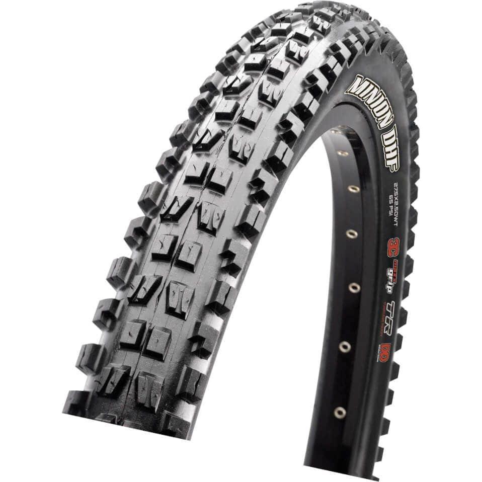 Maxxis MTB band Minion DHF 3C/Dd/Tr 29 inch met profiel en bandenpatroon voor downhill mountainbike.