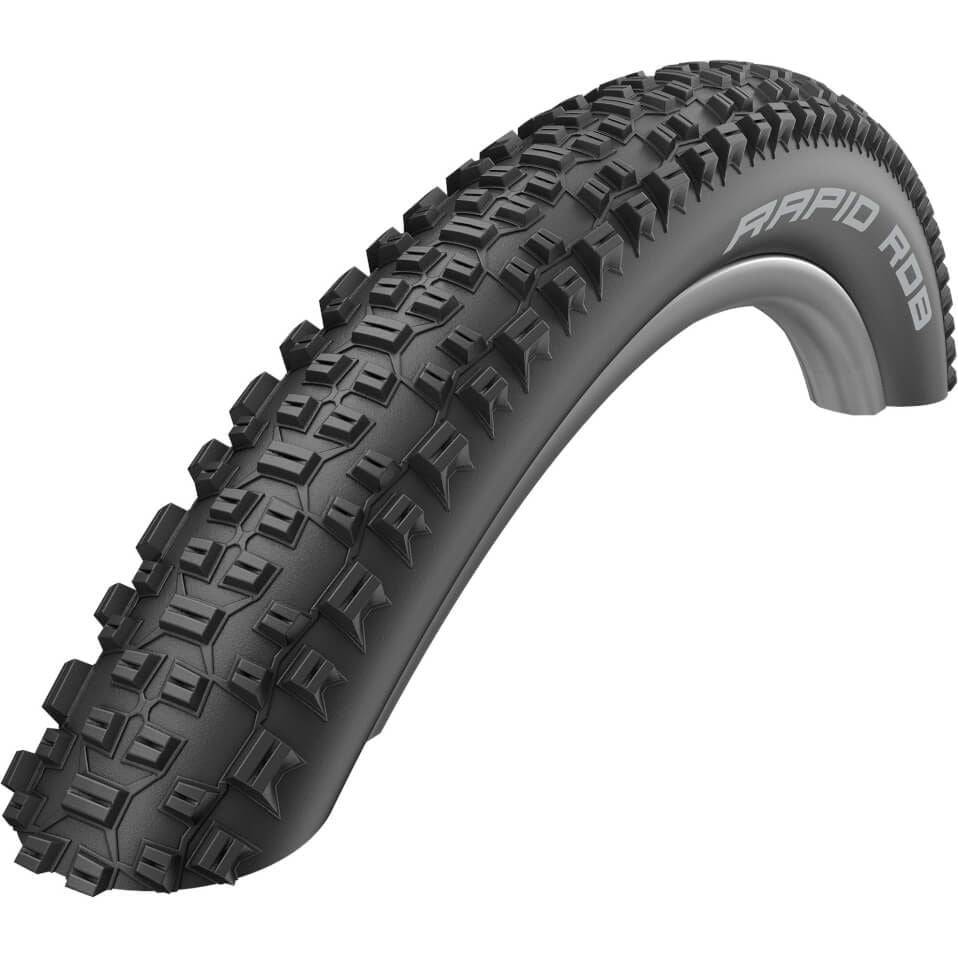 Schwalbe Btb Rapid Rob K-Guard MTB band voor 29 inch wielen, zichtbaar met profiel en stevige zijwanden.