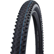 Schwalbe Btb Racing Ray Evo Superground MTB band voor 29 inch wielen, zichtbaar met profiel en bandenrand in de afbeelding