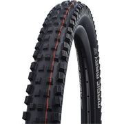Schwalbe Magic Mary Evo Supergravity MTB band voor 29 inch wielen met profiel en bandenpatroon zichtbaar