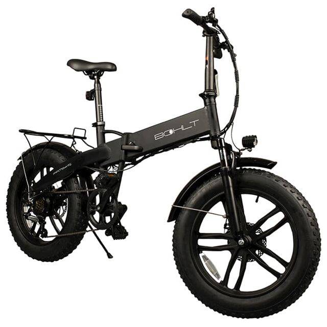 Bohlt Elektrische Vouwfiets Fatbike Fattwenty Zwart - Le Coq Wielerartikelen