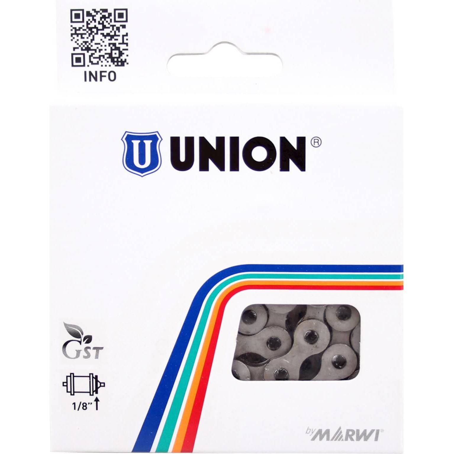 Union Fietsketting 1/2X1/8 Anti Roest - Le Coq Wielerartikelen