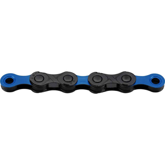 Kmc Fietsketting Dlc12 Zwart/Blauw 126 Schakels - Le Coq Wielerartikelen