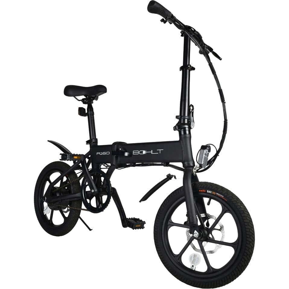 Bohlt Elektrische Vouwfiets R160 Zwart - Le Coq Wielerartikelen