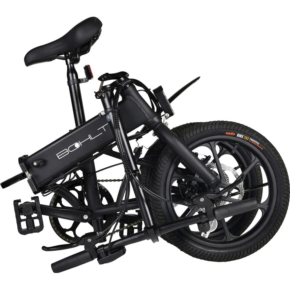 Bohlt Elektrische Vouwfiets R160 Zwart - Le Coq Wielerartikelen