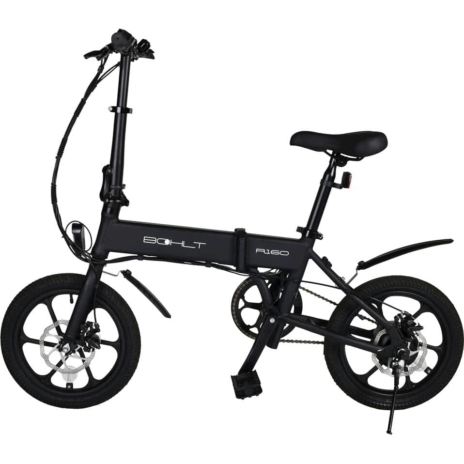 Bohlt Elektrische Vouwfiets R160 Zwart - Le Coq Wielerartikelen