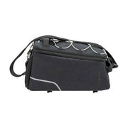 Nieuwe Looxs sport trunkbag kleine bagagedragertas voor racktime, 13 liter, zwart, fietstas met stevig ontwerp.