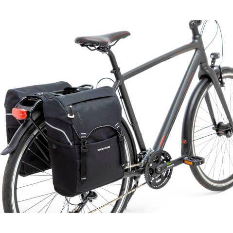 New Looxs Dubbele Fietstas Sports 32 Liter 29 X 39 X 16 Cm - Zwart - Le Coq Wielerartikelen