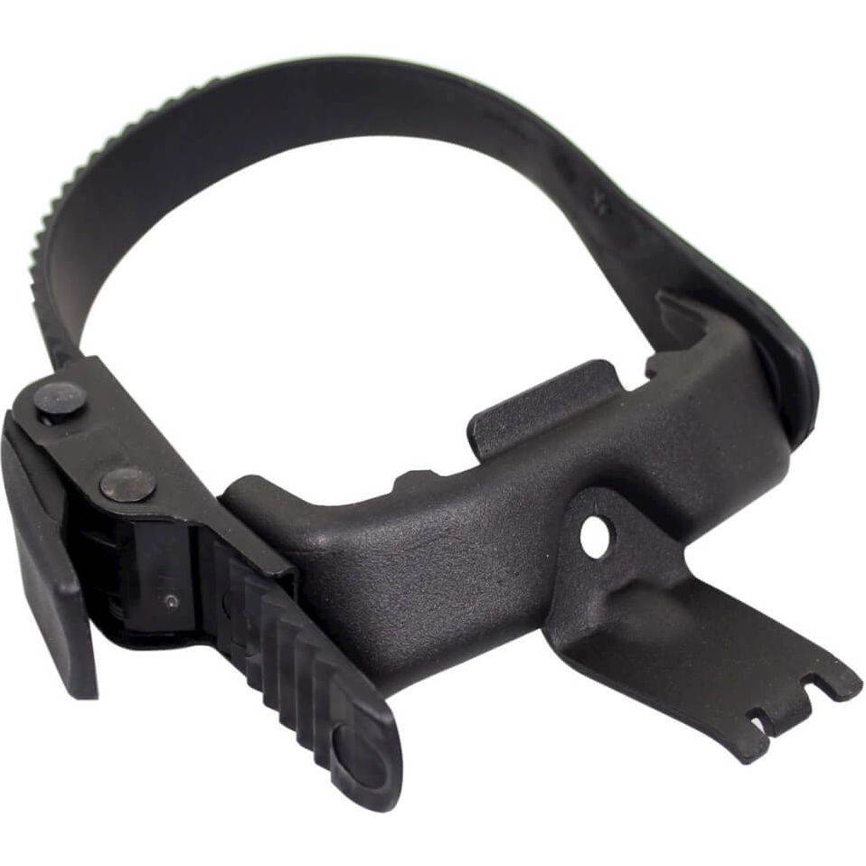 Thule Euroway G2 wielgoot met spanriem, geschikt voor het veilig vastzetten van lading op daken en aanhanger.
