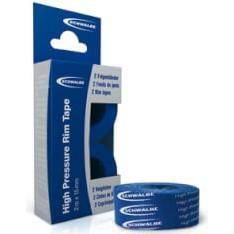 Schwalbe tubeless velglint rol van 2 meter en 15 mm breedte, geschikt voor fietsvelgen, zichtbaar in de afbeelding.