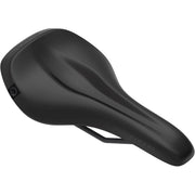 Ergon SM E-Mountain Core Prime fietszadel voor e-bikes en stadsfietsen, zwart met ergonomisch ontwerp en zachte bekleding