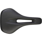 Ergon SF Sport Gel damesfiets zadel met comfort padding, geschikt voor stadsfietsen en e-bikes, zwart met ergonomisch ontwerp