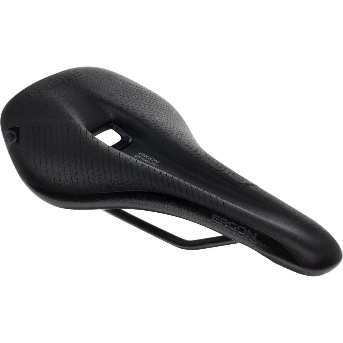 Ergon Sr Pro Men Racezadel voor racefiets en MTB, orthocell vulling met Tinox rail, comfortabele en lichte zitpositie.