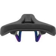 Ergon SM Enduro Comp Men zadel voor racefiets en MTB in V-vorm, zwart met ergonomisch ontwerp en stevige constructie