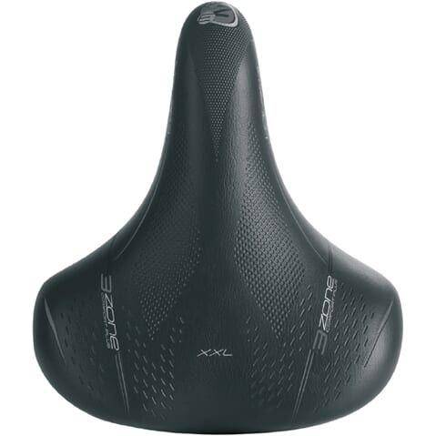 Selle Bassano Fietszadel Volare Xxl Bigcity Zwart - Le Coq Wielerartikelen