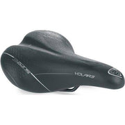 Zwart Selle Bassano Volare M heren fietszadel voor stadsfiets en E-bike, ergonomisch en comfortabel ontwerp