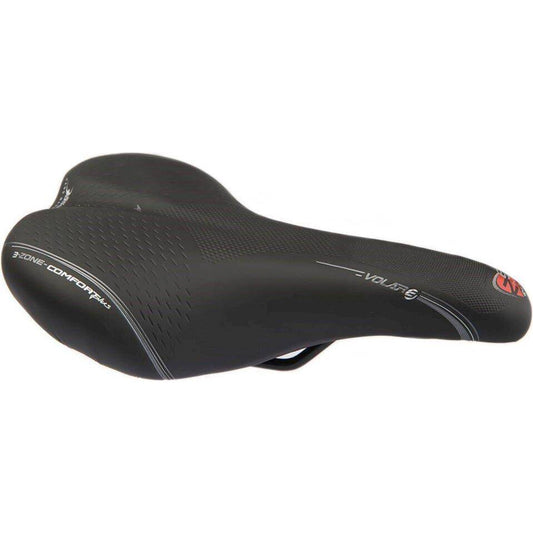 Selle Bassano Fietszadel Volare M Heren Zwart - Le Coq Wielerartikelen