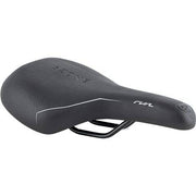 Zwart Selle Bassano Rivale 3Zone Sport fietszadel voor stadsfietsen en e-bikes, comfortabel en ergonomisch ontwerp