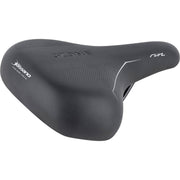 Zwart Selle Bassano Rivale 3Zone stadsfiets- en e-bike zadel met comfortabele ergonomische vorm en verstelbare zones