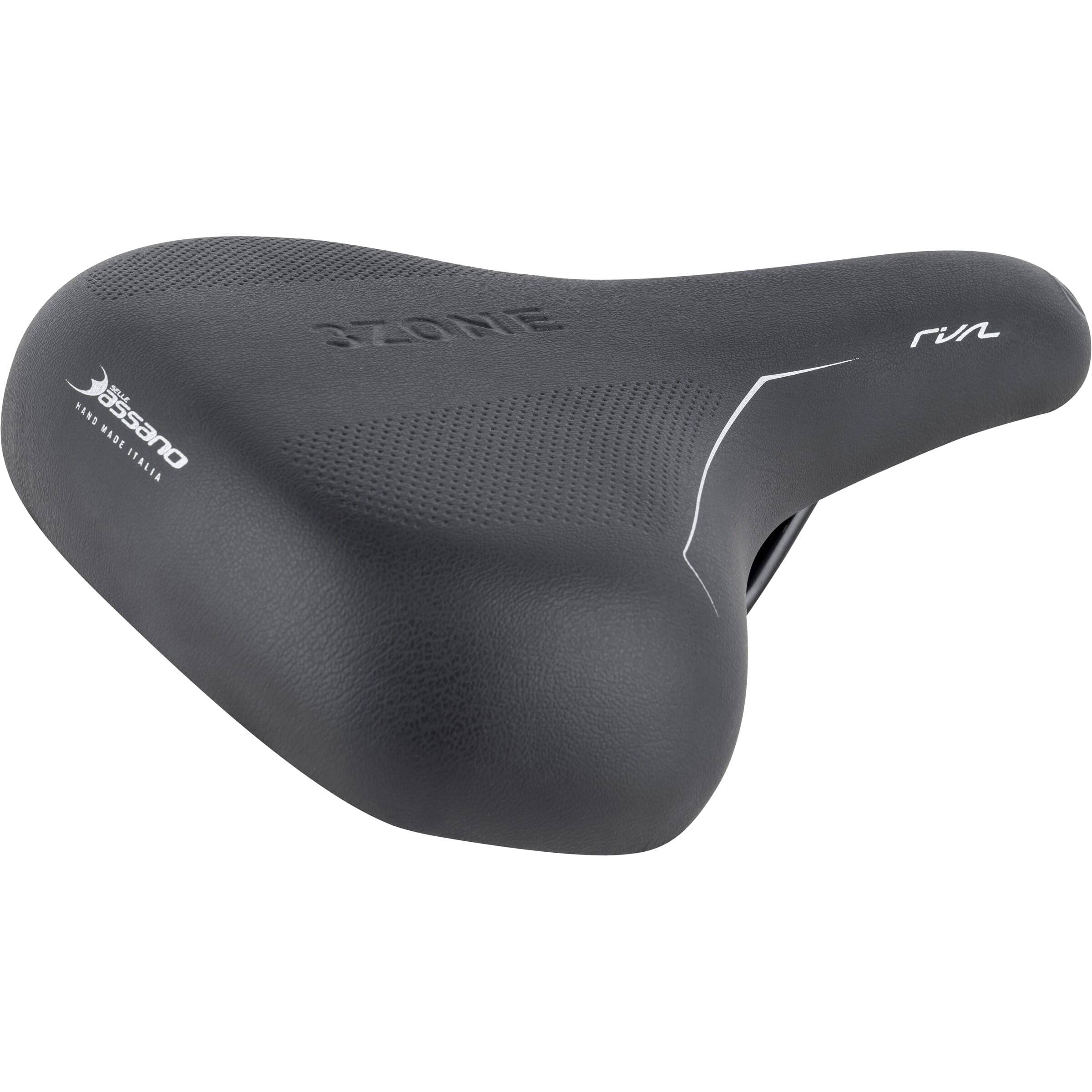 Selle Bassano Fietszadel Rivale 3Zone City Zwart - Le Coq Wielerartikelen